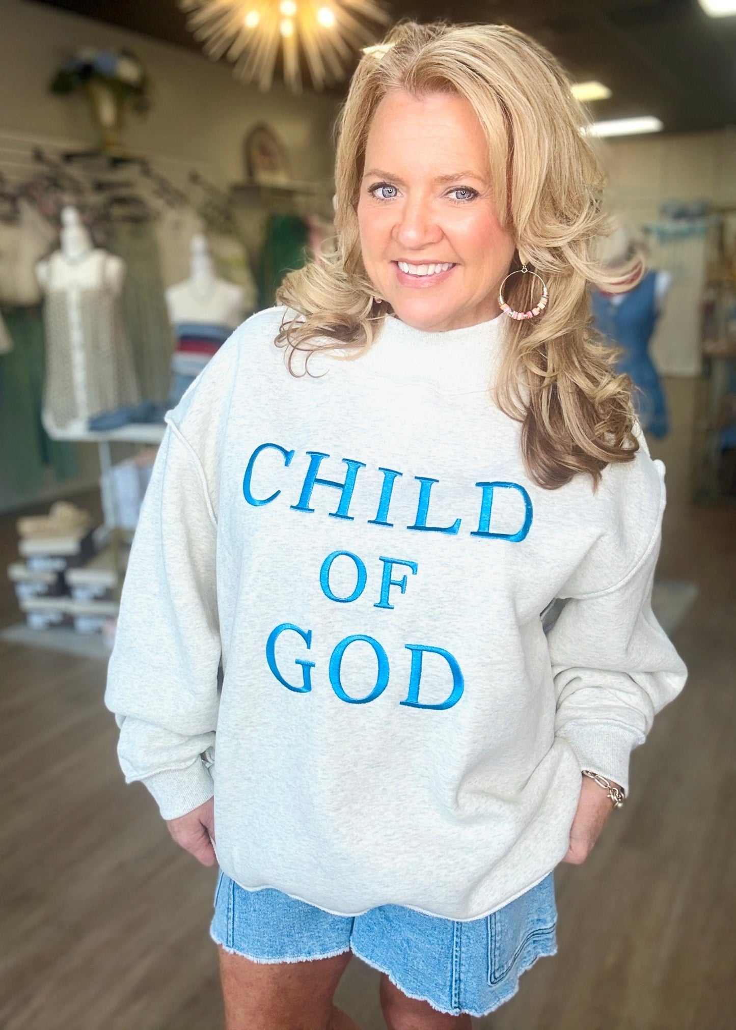 Raised on Grace Sweatshirt - ElleBoutiqueZachary