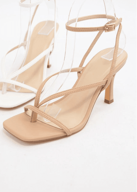 Rawlings Nude Heel - ElleBoutiqueZachary