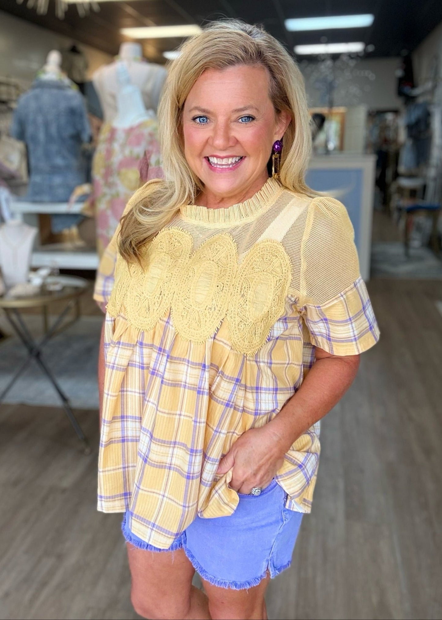 Saturday Social Blouse - ElleBoutiqueZachary