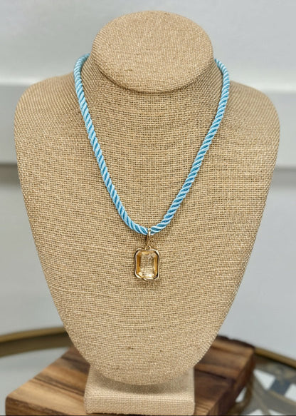 Summer Shore Gold Charm Necklace - ElleBoutiqueZachary