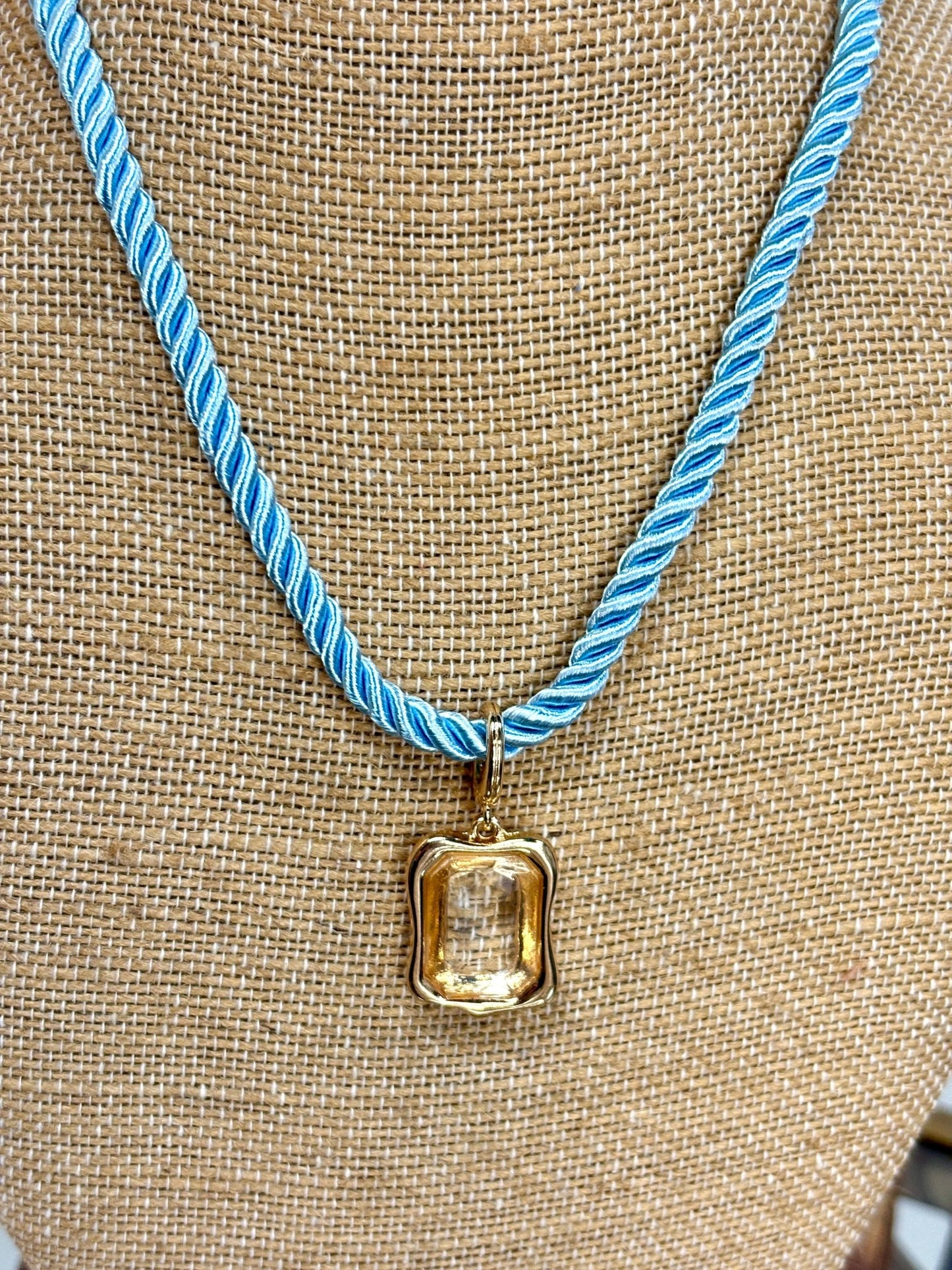 Summer Shore Gold Charm Necklace - ElleBoutiqueZachary
