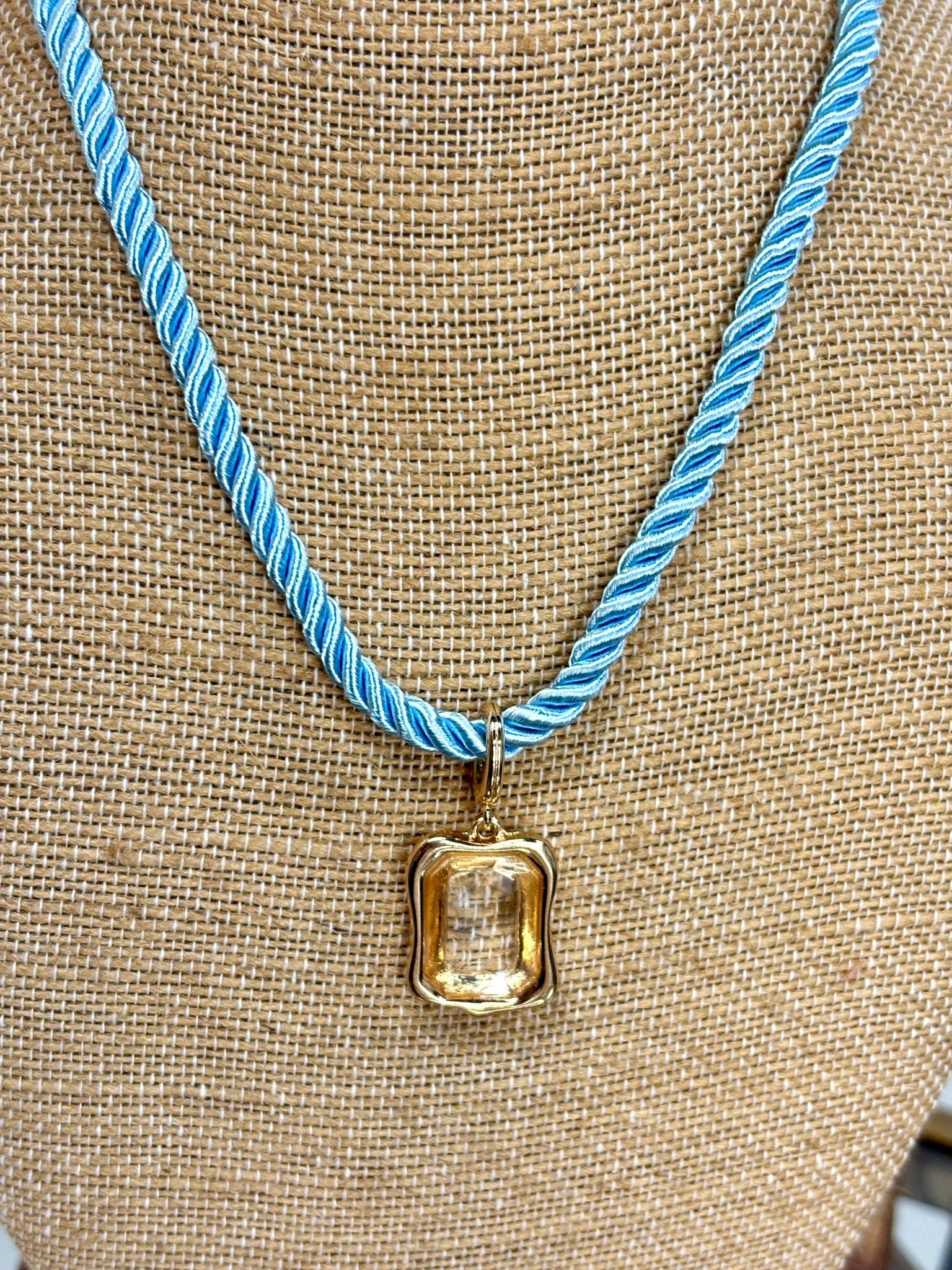 Summer Shore Gold Charm Necklace - ElleBoutiqueZachary