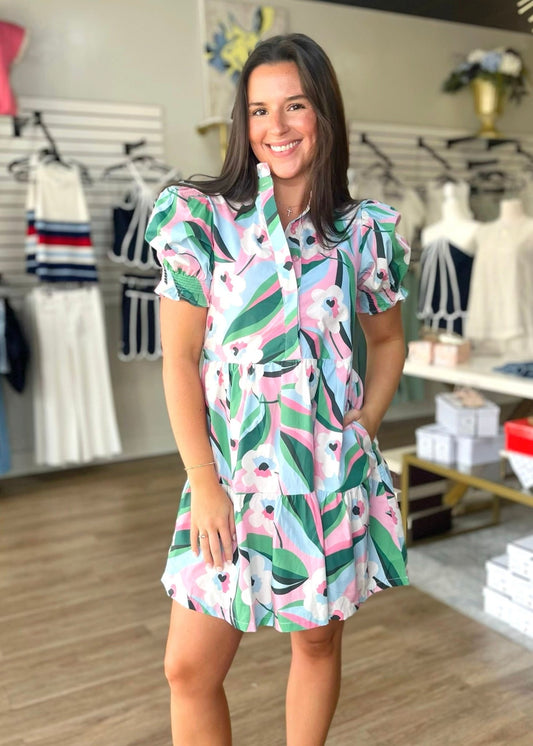 Sweet Blossom Floral Dress - ElleBoutiqueZachary