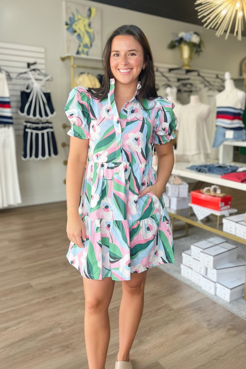 Sweet Blossom Floral Dress - ElleBoutiqueZachary
