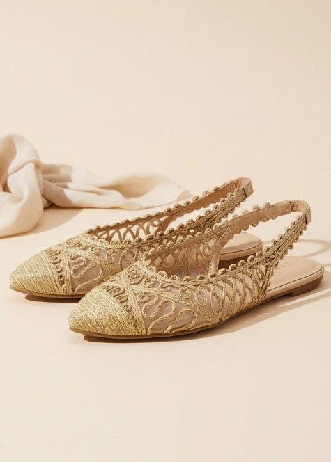 Sweet Escape Embroidered Flats - ElleBoutiqueZachary