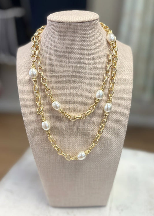 The Charleston Pearl Necklace - ElleBoutiqueZachary