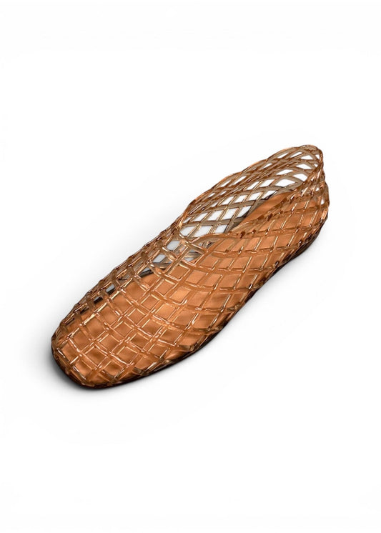The It Girl Jelly Flat - Tan - ElleBoutiqueZachary