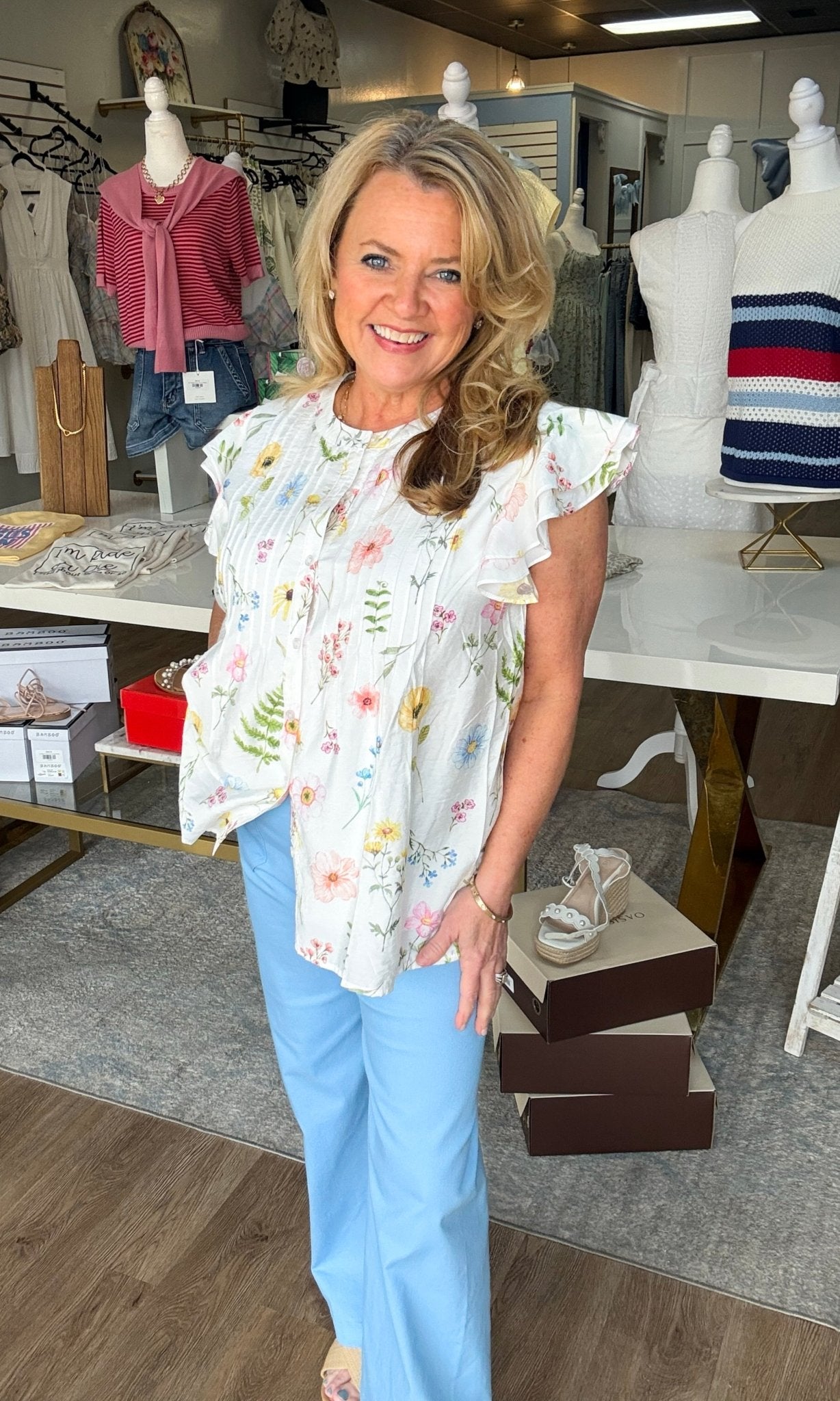 The Petal Charm Blouse - ElleBoutiqueZachary