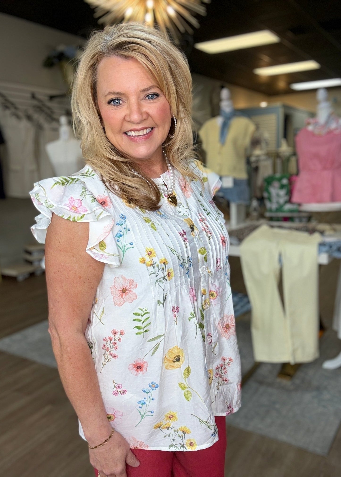 The Petal Charm Blouse - ElleBoutiqueZachary