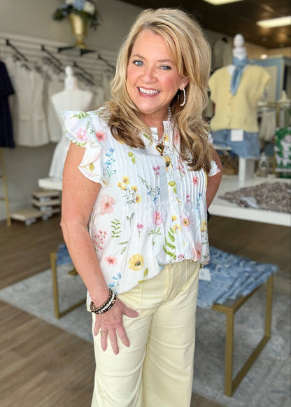 The Petal Charm Blouse - ElleBoutiqueZachary