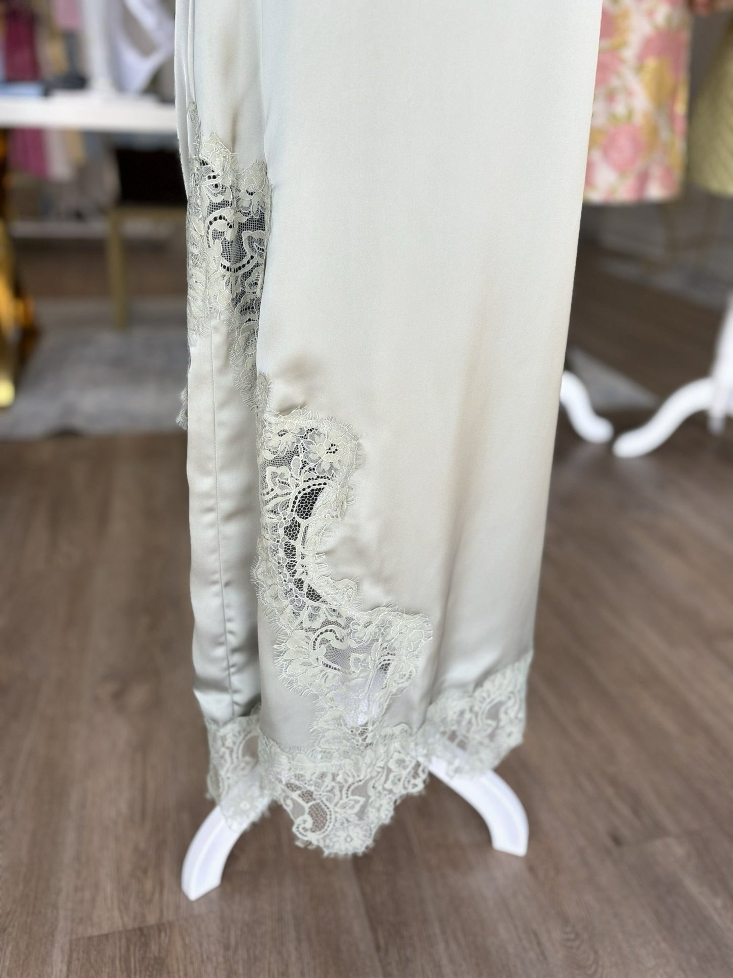 The Sage Serenity Satin Maxi Dress - ElleBoutiqueZachary