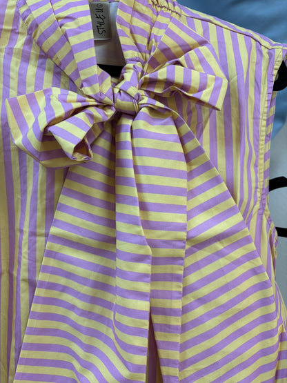 The Tiger Tail Bow Blouse - ElleBoutiqueZachary
