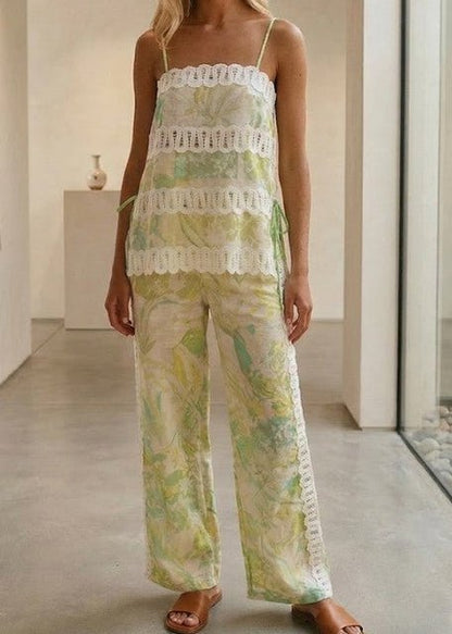 Tropical Lace Two - Piece Set - ElleBoutiqueZachary