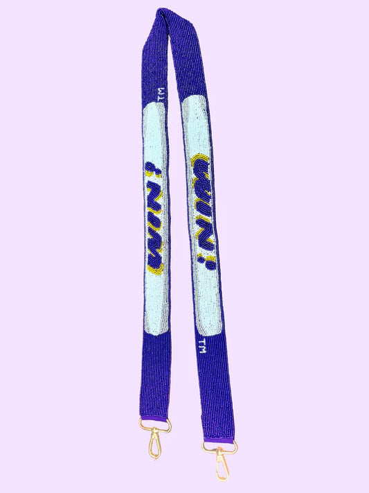 WIN Beaded Purse Strap